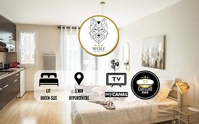 Voltaire Wolf Suite - 5 min Hypercentre - Parking Privé